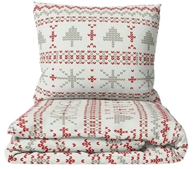 Bavlnené obliečky NORDIC JOY biele Rozmer obliečky: 70 x 90 cm | 140 x 200 cm