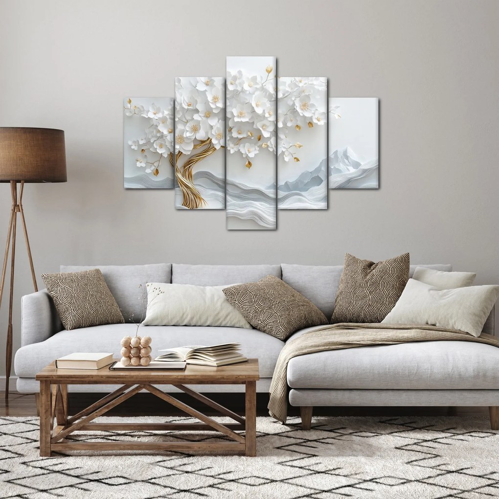 Obraz – 3D elegantný strom života (150x105 cm)