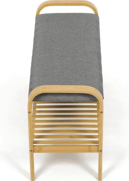Bambusový botník prírodný DR-N1016 GREY2