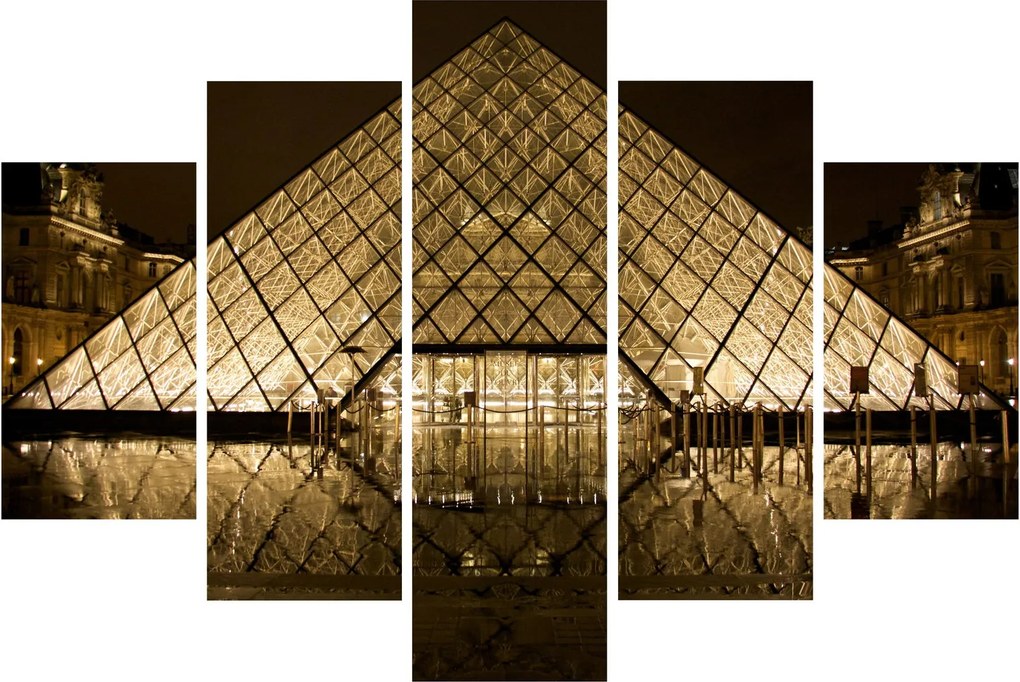 Obraz Louvre (150x105 cm)