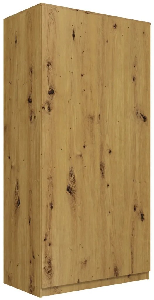 Šatníková skriňa Malva 90 cm dub artisan