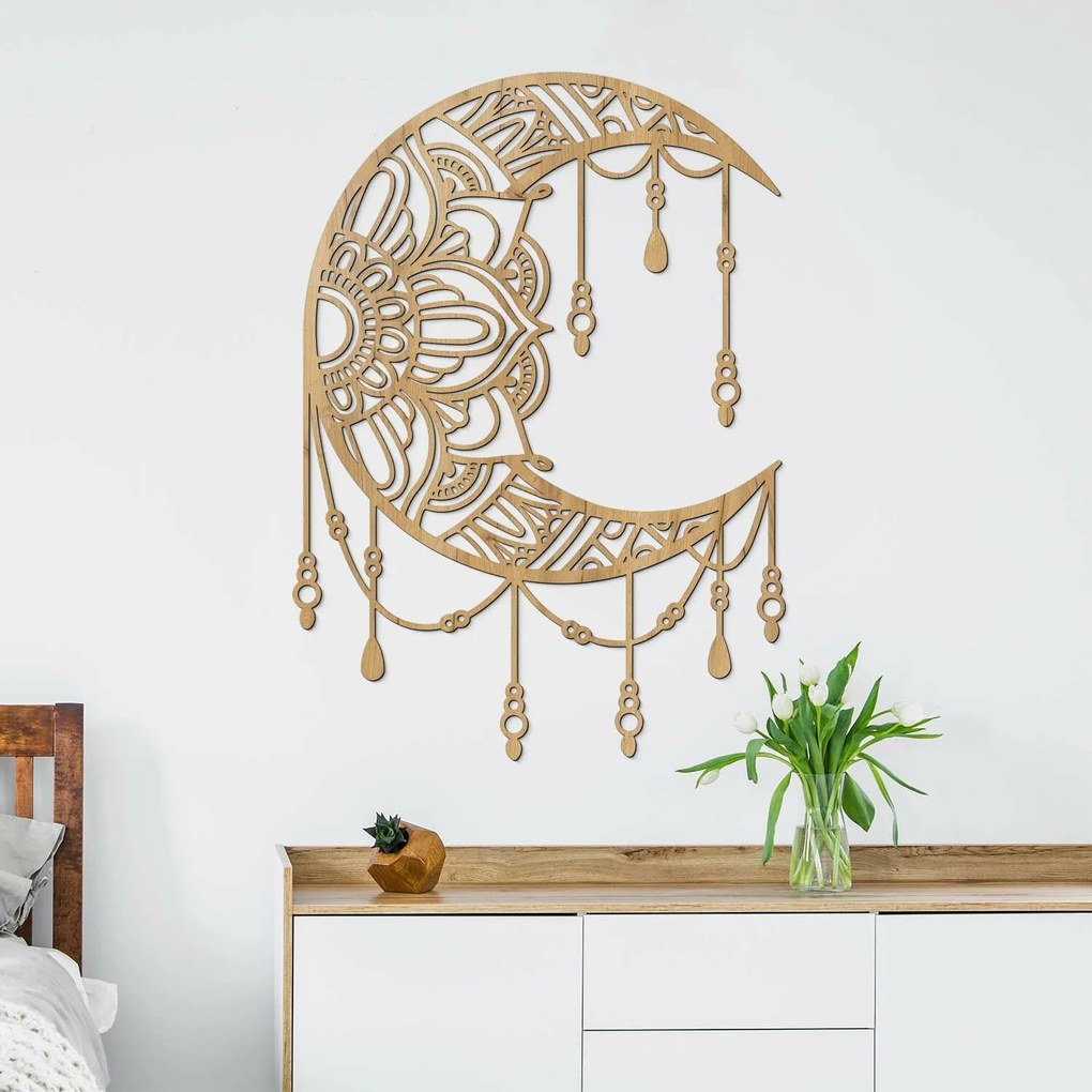 DUBLEZ | Veľký lapač snov na stenu - Mandala Moon
