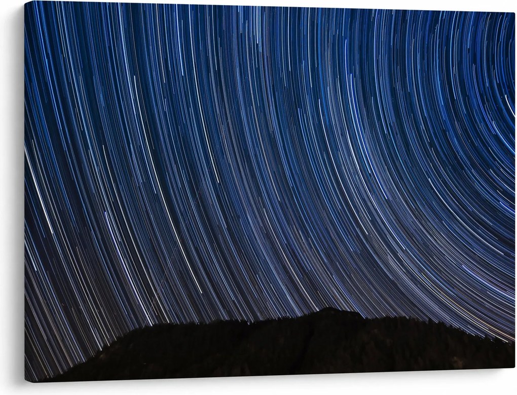 Obraz nočných hviezd a oblohy (70x50 cm)