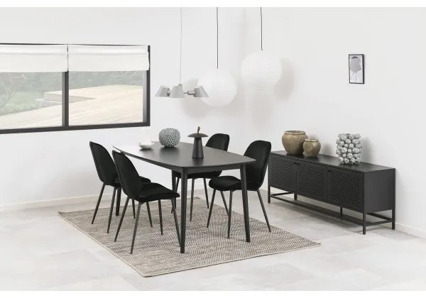 Príborník SETH čierny