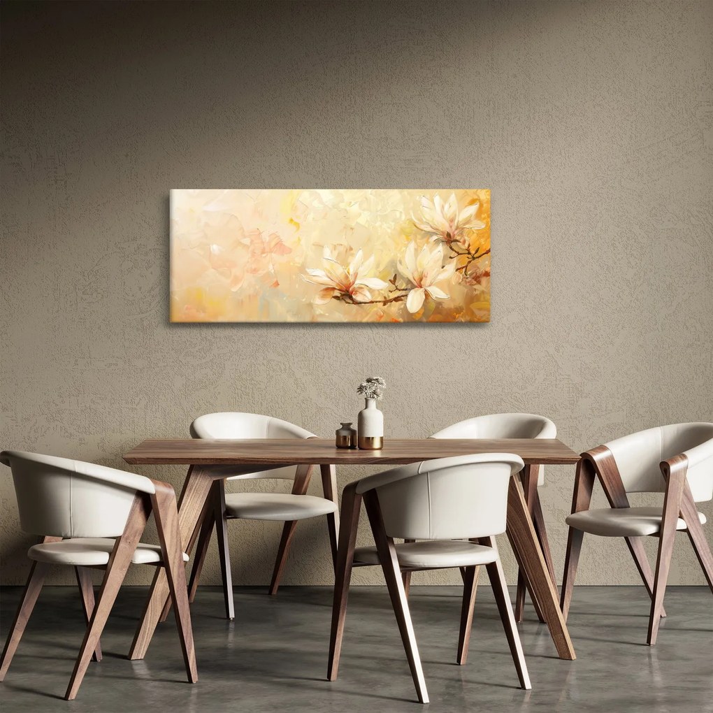 Obraz - Kvety (120x50 cm)