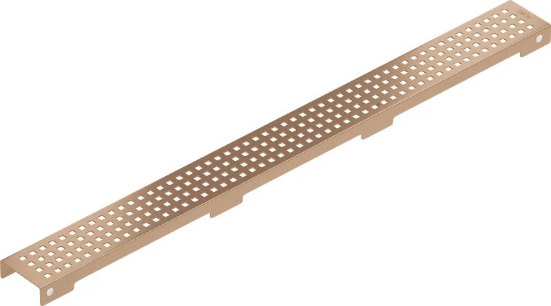 Mexen Flat, krytka pre lineárny podlahový žľab 70 cm, vzor M08, medená matná, 1C25070