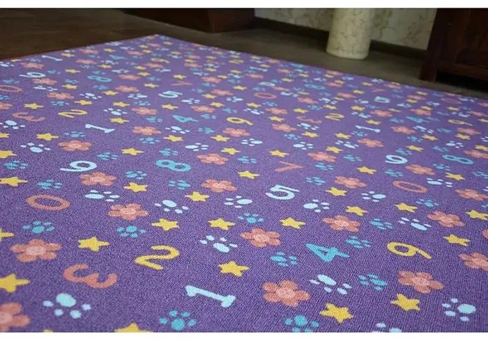 Detský koberec ČÍSLA Veľkosť: 100x250cm