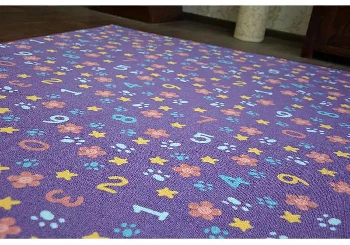 Detský koberec ČÍSLA Veľkosť: 150x300cm
