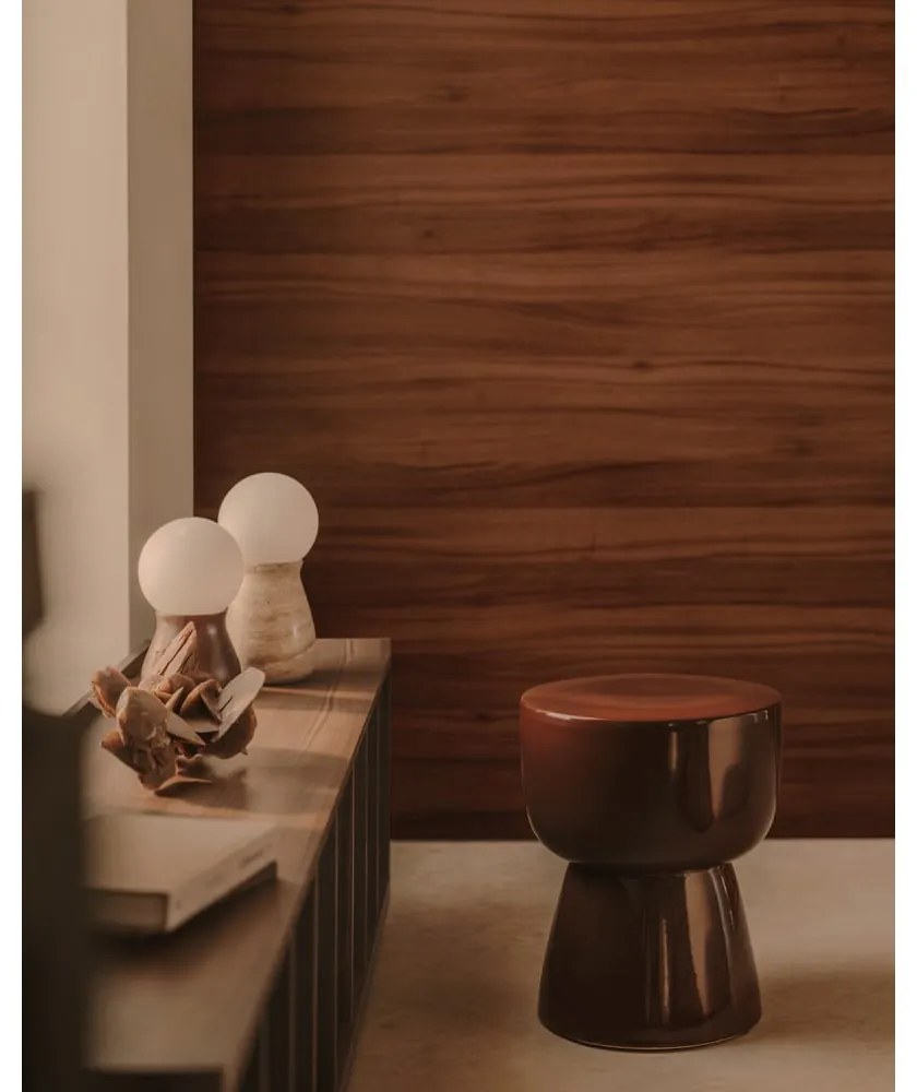 Béžová stolová lampa (výška 31,5 cm) Okeni – Kave Home