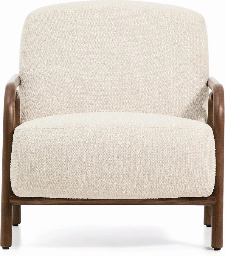 Béžové ženilkové kreslo Sylo – Kave Home