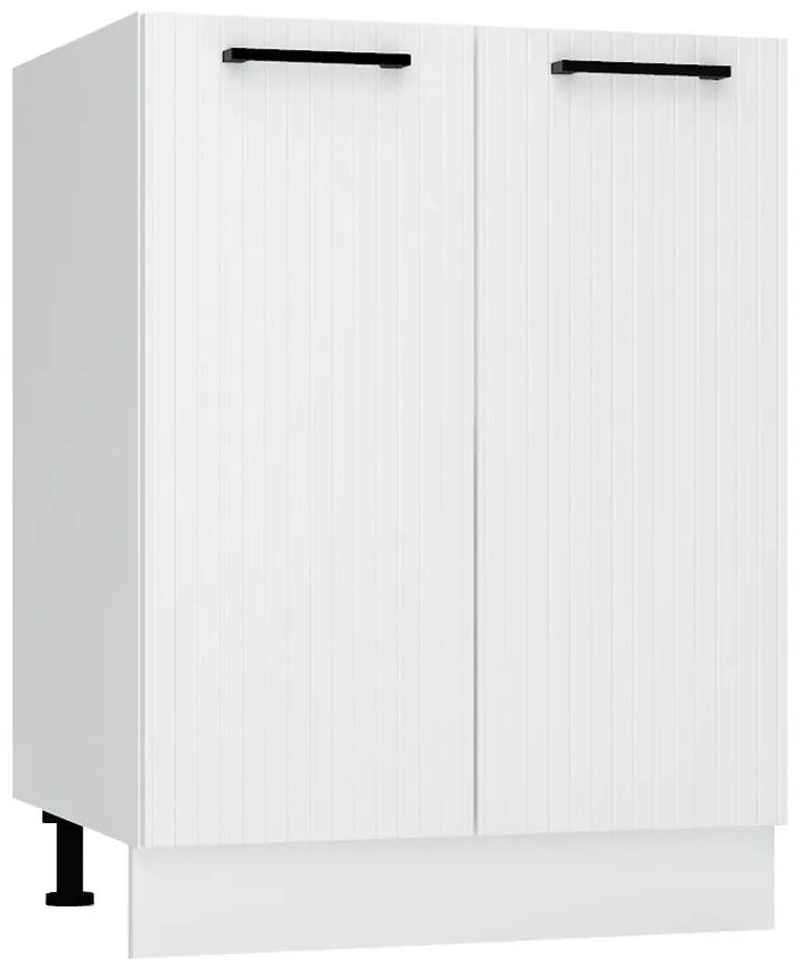 Skrinka do kuchyne  Kate d60 biely hrášok