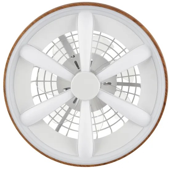 Brilliant - LED RGBW Stmievateľný stropný ventilátor GAIANO LED/24W/230V + DO