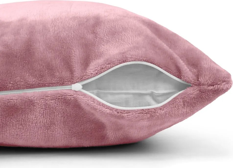 Polášek Poťah na vankúš z mikroplyšu - Olivová | 40 x 40 cm