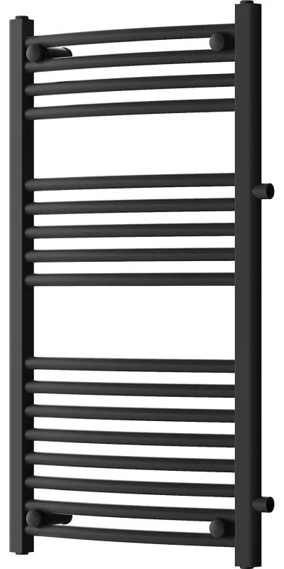 Mexen Ares, vykurovacie teleso 900 x 500 mm, 372 W, bočné pravé a spodné pripojenie, čierna, W102-0900-500-00-70-S
