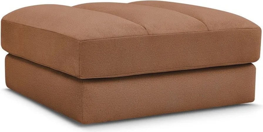 Oranžová zamatová podnožka Sierra – Bobochic Paris