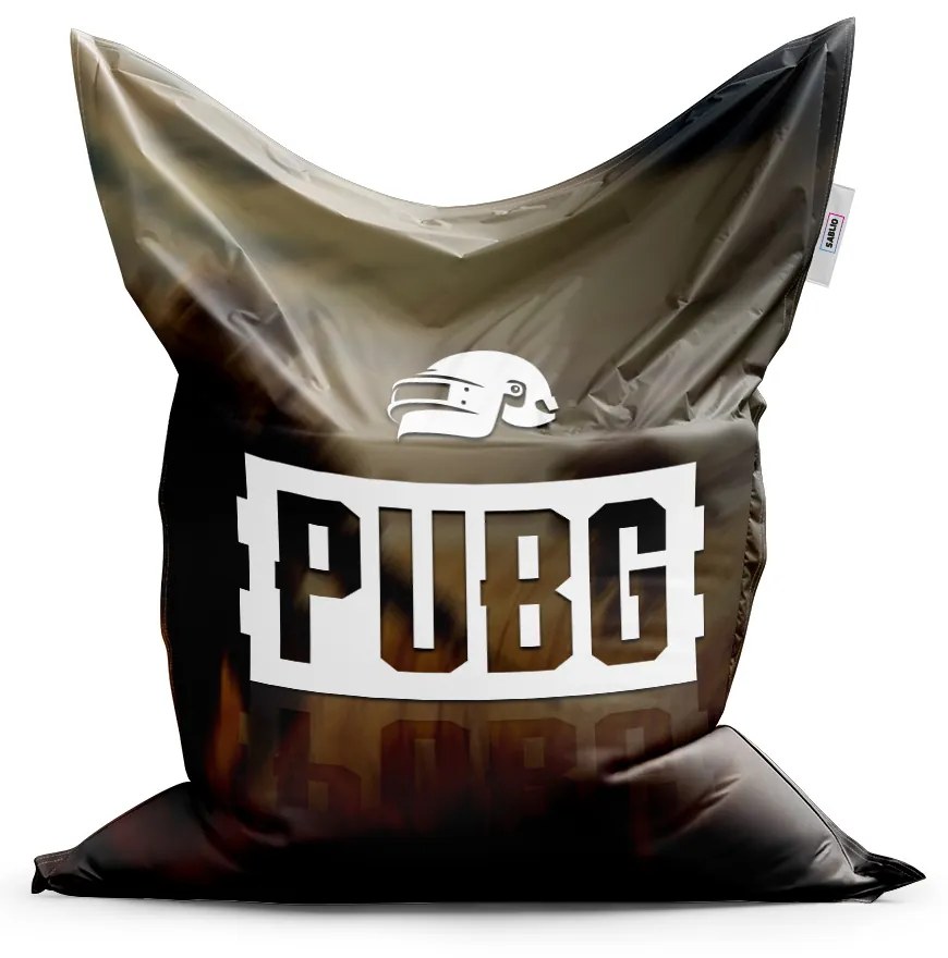 Sablio Sedací vak Classic PUBG Vojaci - 150x100 cm