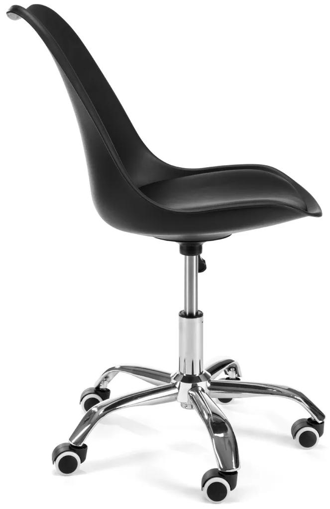 Otočná stolička FD005 čierna