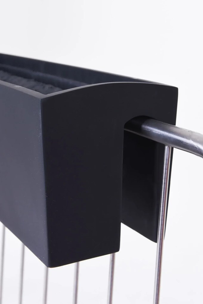 Balkónový hrantík BALKONA CLASSIC, sklolaminát, šírka 60 cm, antracit