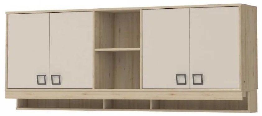 Závesná skrinka Kiki MKR-BK/KI-01 beech/sand