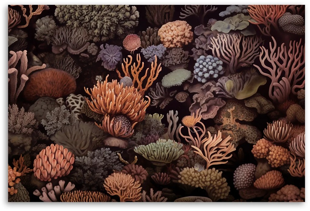 Gario Obraz na plátne Krásne podmorské koraly Rozmery: 100 x 70 cm