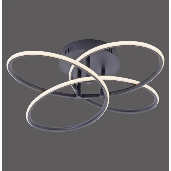 Leuchten Direkt 15660-18 - LED Stmievateľný prisadený luster NODE LED/27W/230V