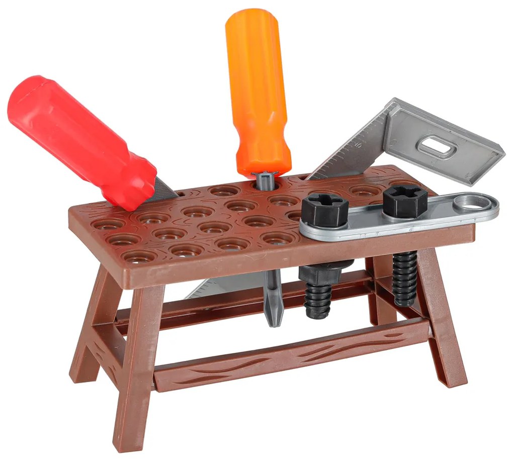 KIK Detská dielňa 48 dielov - súprava náradia pre deti 3+, hračkárske náradie