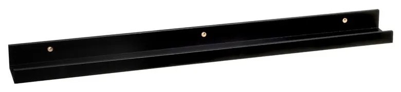 Čierna polica na obrázky 80 cm – Casa Selección