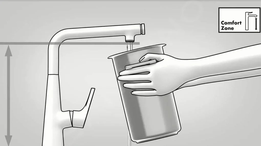 Hansgrohe Focus M42, drezová batéria M421-H220, chrómová, HAN-71802000