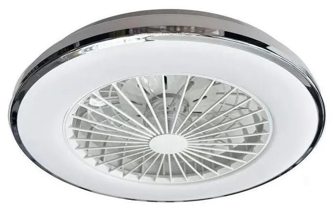 LED Stropné svietidlo s ventilátorom OPAL LED/48W/230V + diaľkové ovládanie