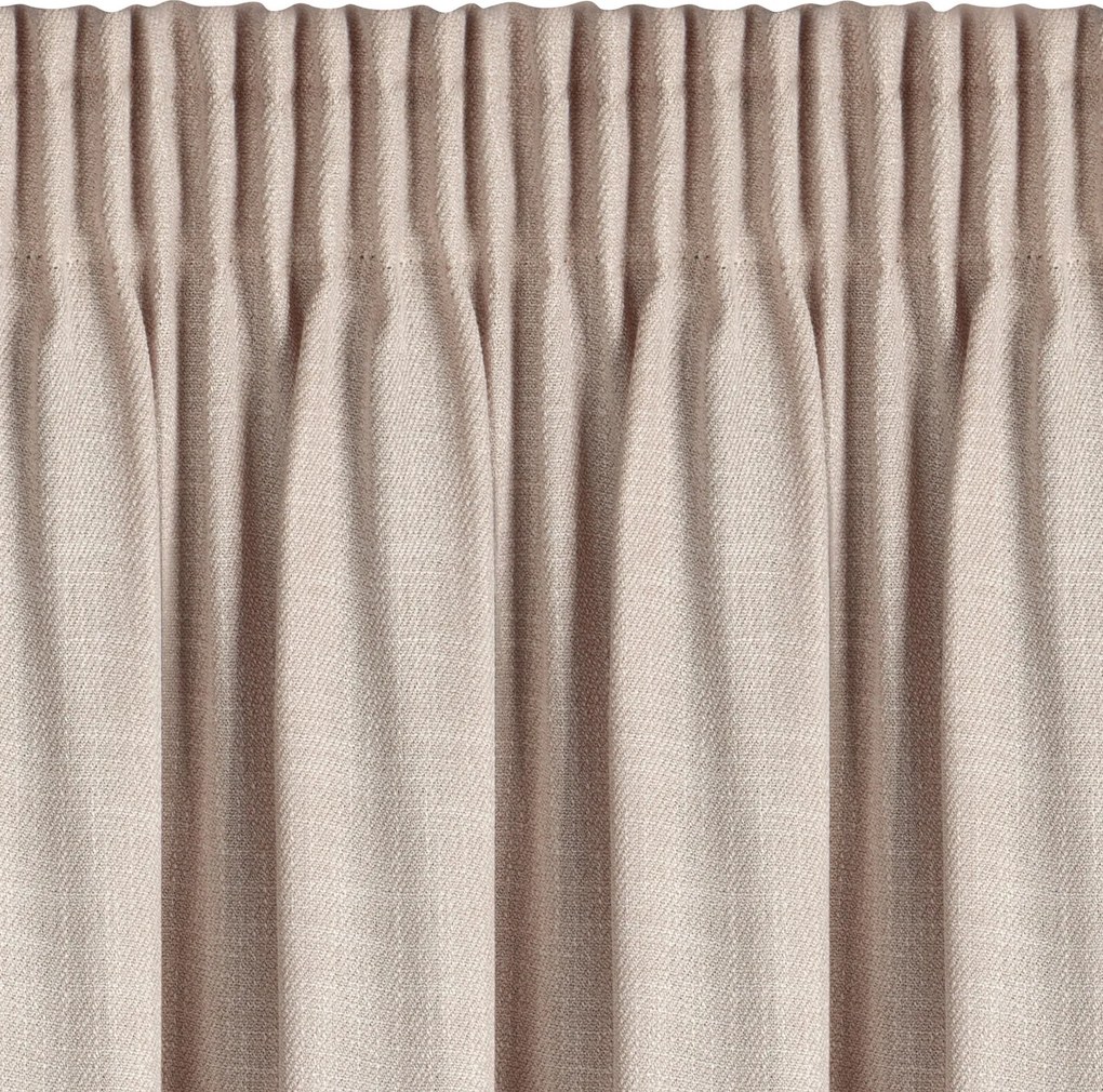 ZÁVES NA PÁSKE LEYA 140X270 CM BÉŽOVÁ