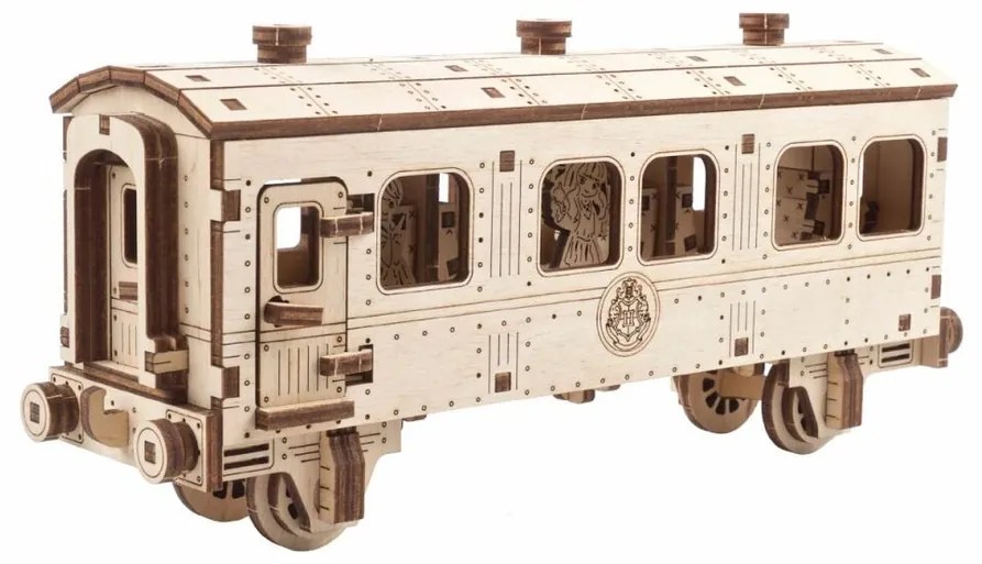 Ugears 3D drevené mechanické puzzle Harry Potter Rokfortský expres