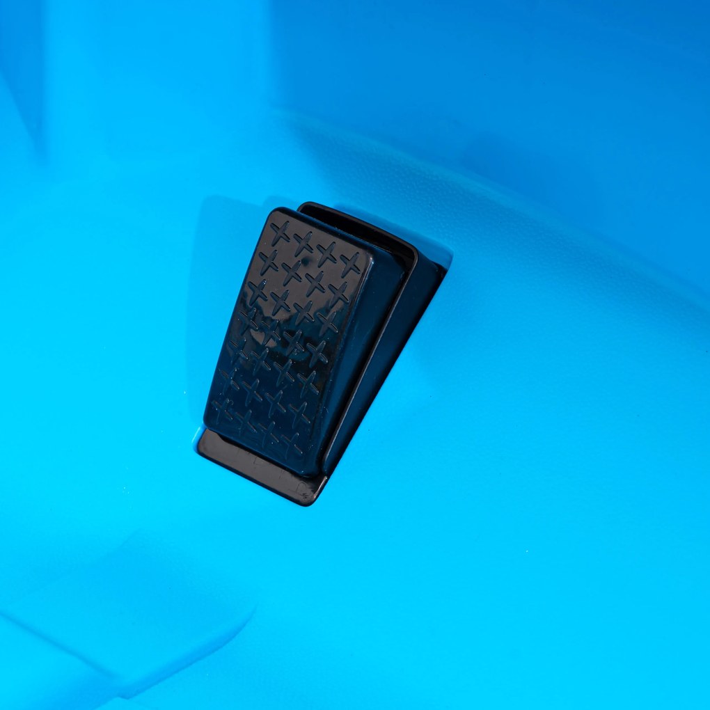 Ramiz Detská pretekárska bugina na batérie 5 Modrá + motory 2x200W + diaľkové ovládanie + zvuková LED dióda + pomalý štart