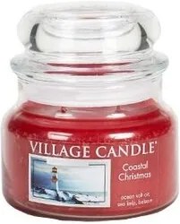 Village Candle Vonná sviečka v skle Vianoce v prístave - Coastal Christmas, 269 g