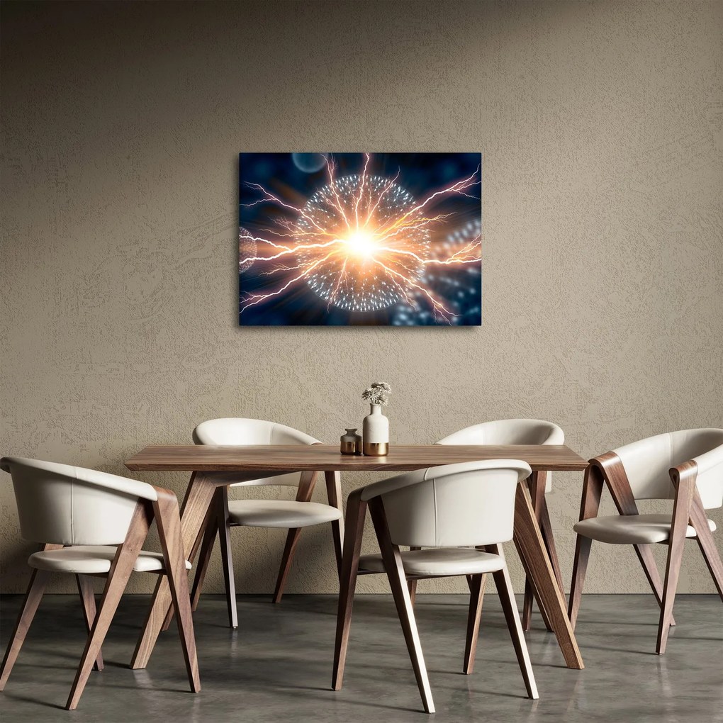 Obraz - Atóm (70x50 cm)