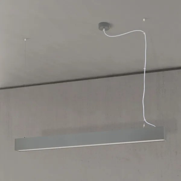 Orion- LED stropné/závesné svietidlo 2v1 PALKKI LED/38W/230V 3000/4000/5000K sivá