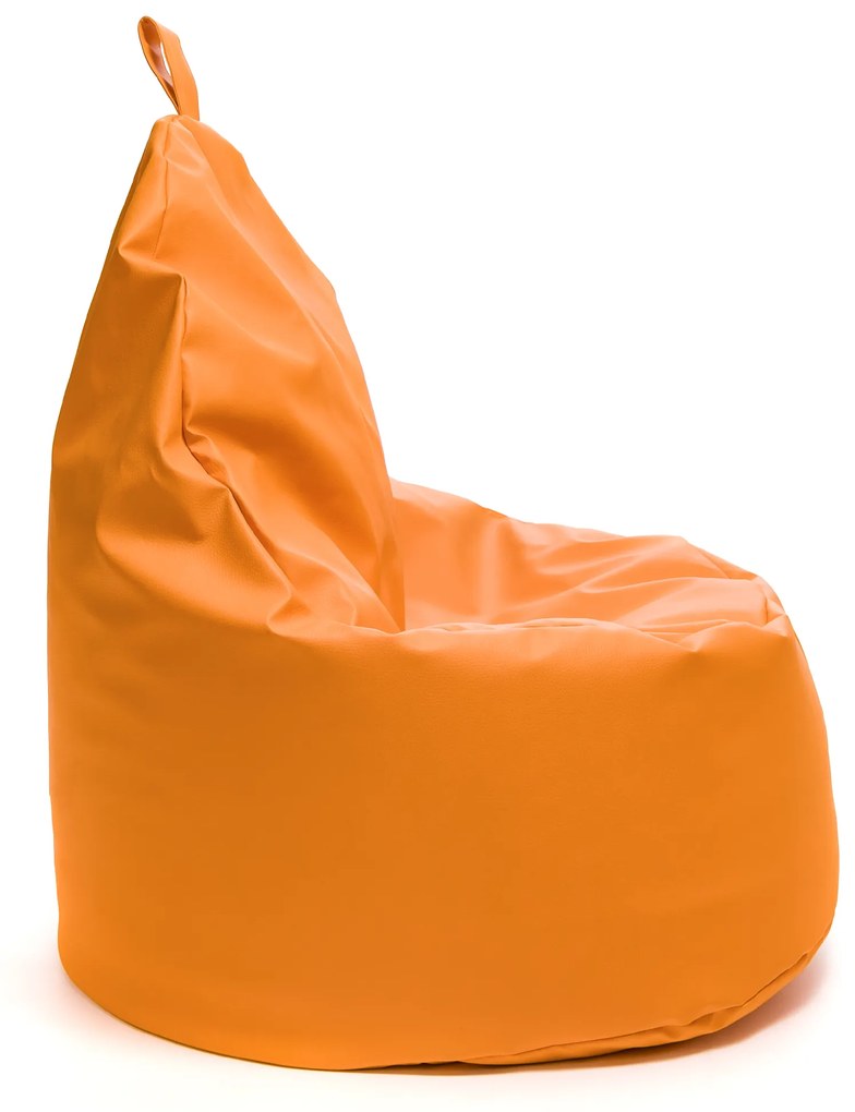 INTERMEDIC SK Sedací vak Yoko Ekokoža – 70x75 cm, rôzne farby Farba: E03 - Oranžová svetlá (ekokoža)