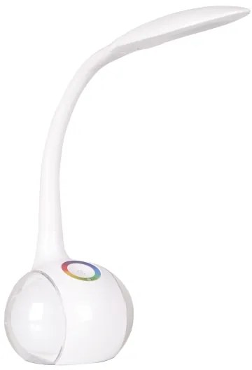 LED RGBW Stmievateľná dotyková stolná lampa COSMOS LED/6,5W/230V biela