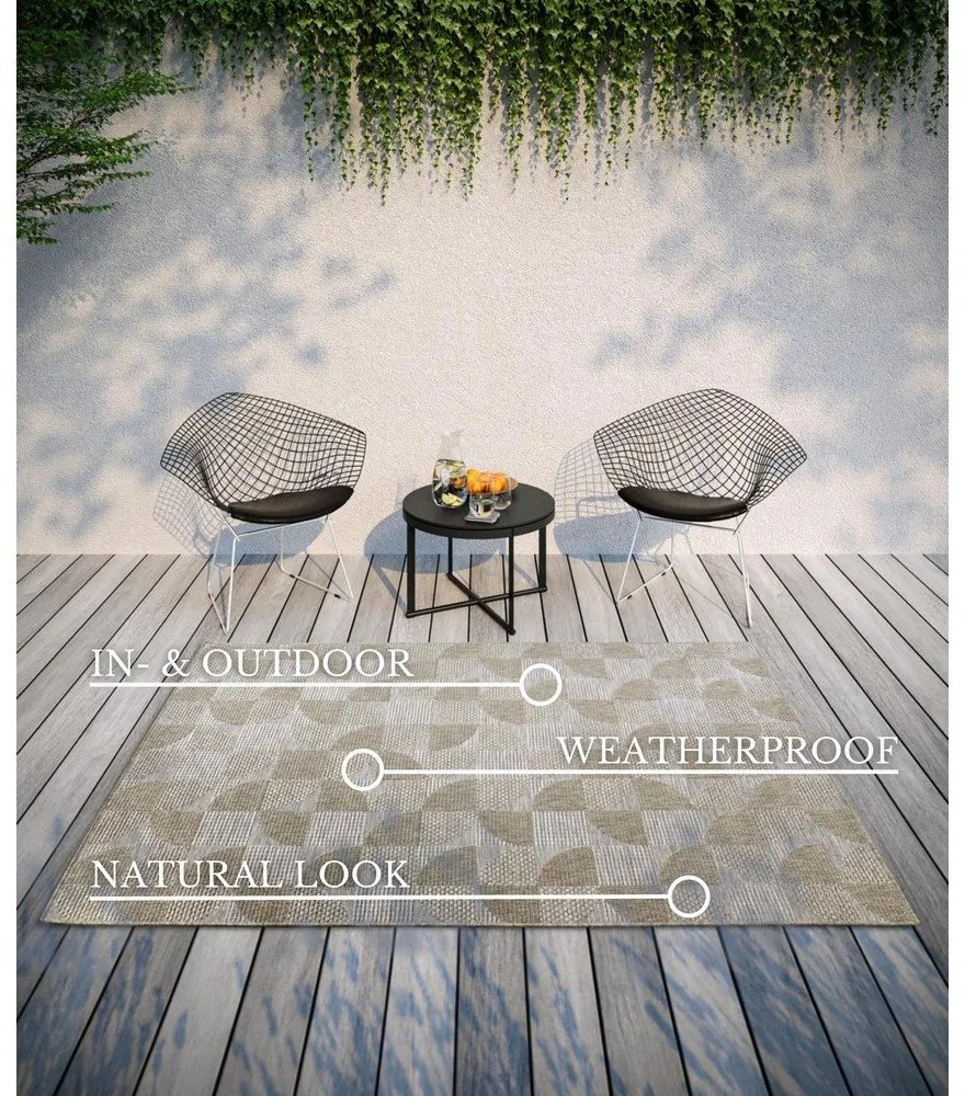 Vonkajší koberec v prírodnej farbe 155x230 cm Margaretha – Villeroy&Boch