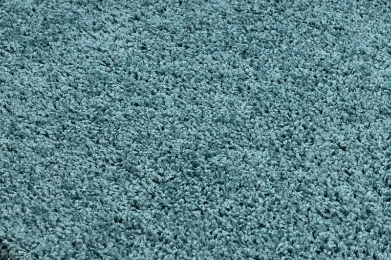 Behúň SOFFI shaggy 5cm modrá - do kuchyne, predsiene, chodby, haly Veľkosť: 60x200cm