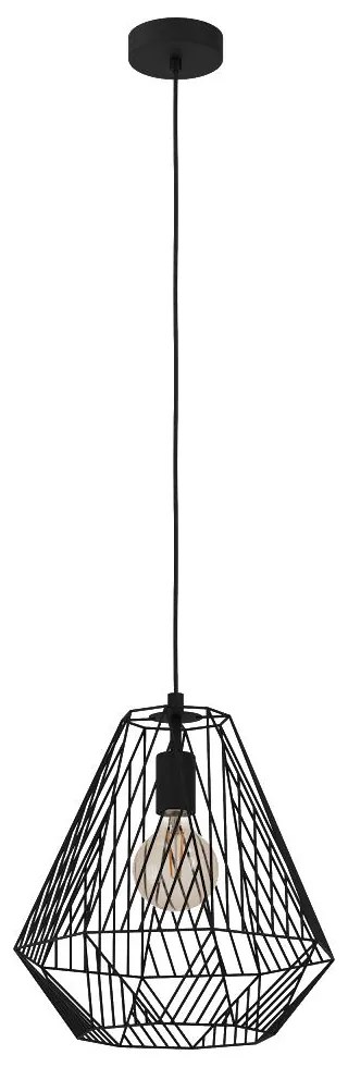 Závesné svietidlo EGLO STYPE pendant black 43692