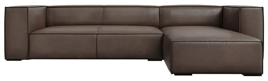Hnedá kožená rohová pohovka (pravý roh) Madame - Windsor &amp; Co Sofas