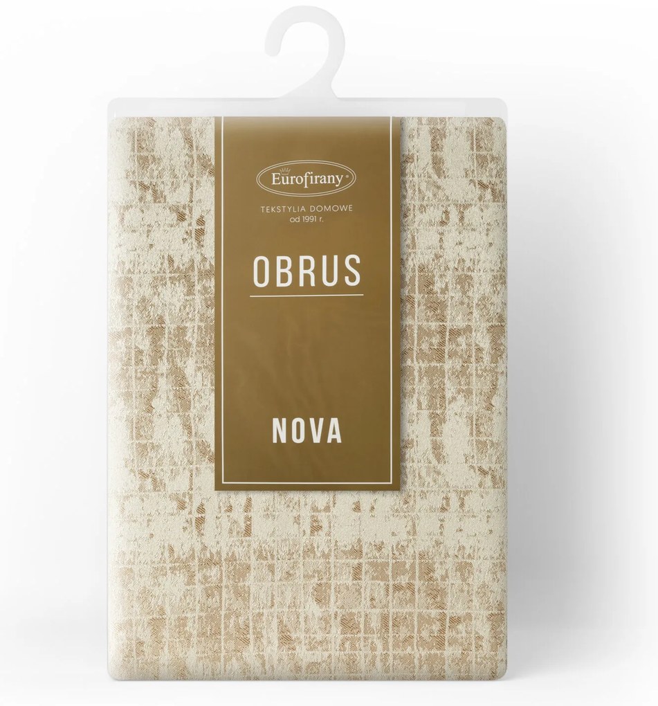 OBRUS ALINA 140X300 CM BÉŽOVÝ