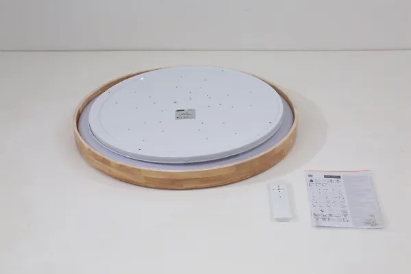 Brilagi - LED Stmievateľné svietidlo WOODROUND LED/40W/230V 3000-6000K priemer 60 cm+DO