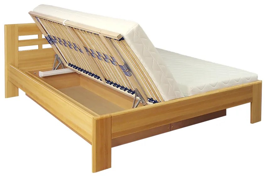 Masívna posteľ MONAKO 180x200 buk
