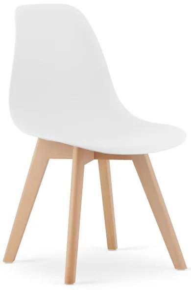 Set jedálenských stoličiek KITO biela (4ks)