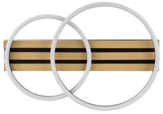 Brilliant - LED Stmievateľné stropné svietidlo CALMA LED/21W/230V čierne