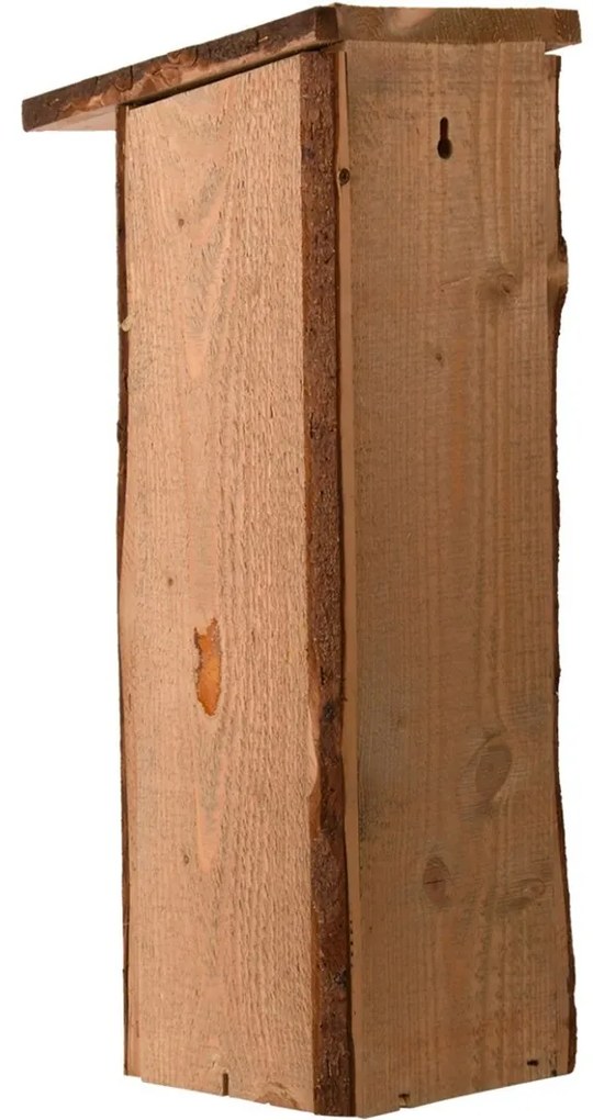 Búdka pre ďatľa Smart, 53,5x18x22 cm, drevo, hnedá