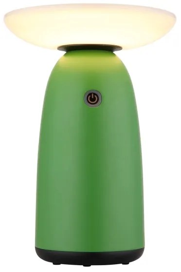Globo 36625G - LED Stmievateľná solárna dotyková lampa LED/10W/3,7V IP54 zelená