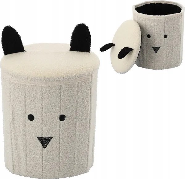 Taburetka MIMI biela PHO4243