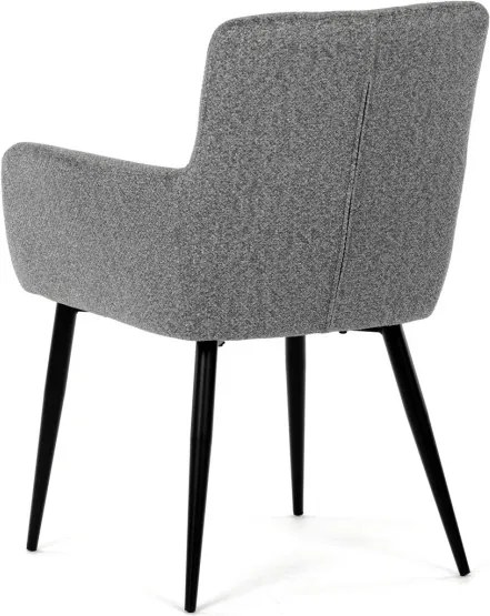 Jedálenská stolička sivá DCH-P3146 SIL2